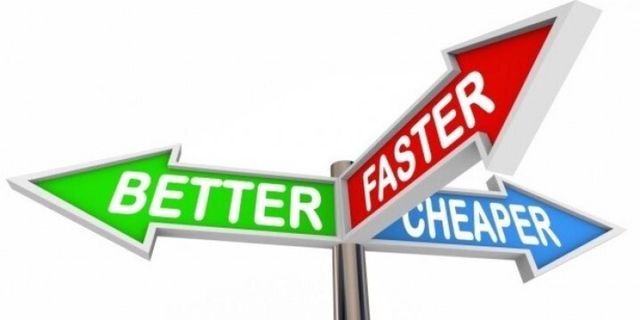 More, Better, Faster, Cheaper