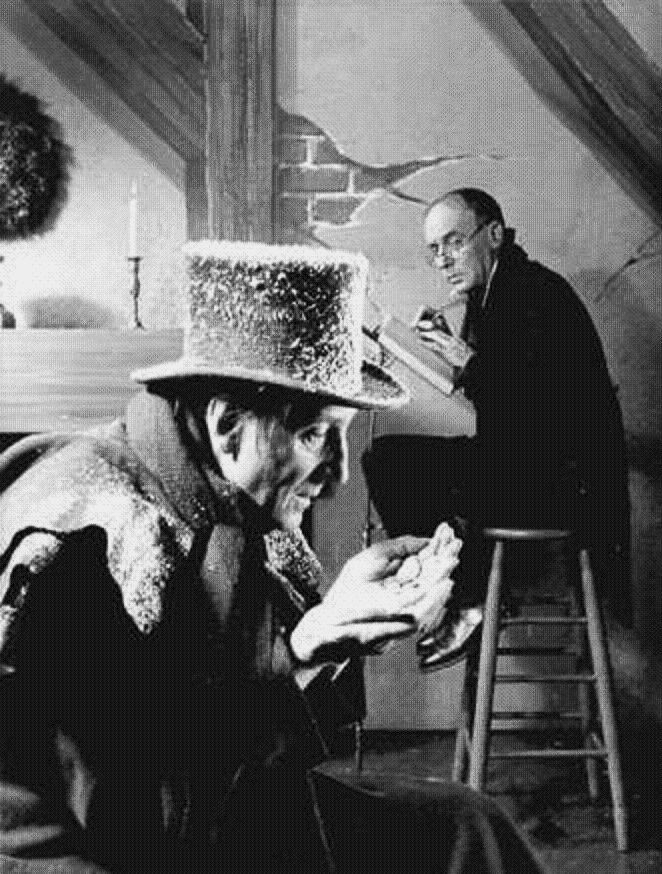 Scrooge and Cratchit