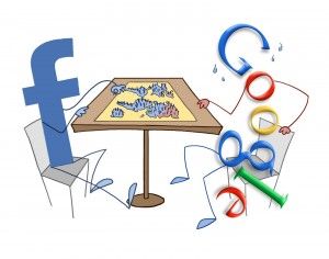 Facebook v Google