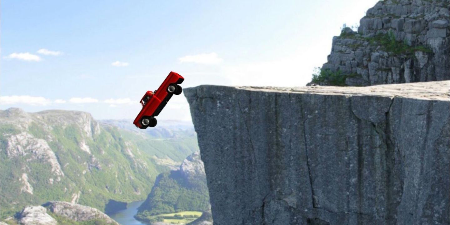 Falling Off the Cliff