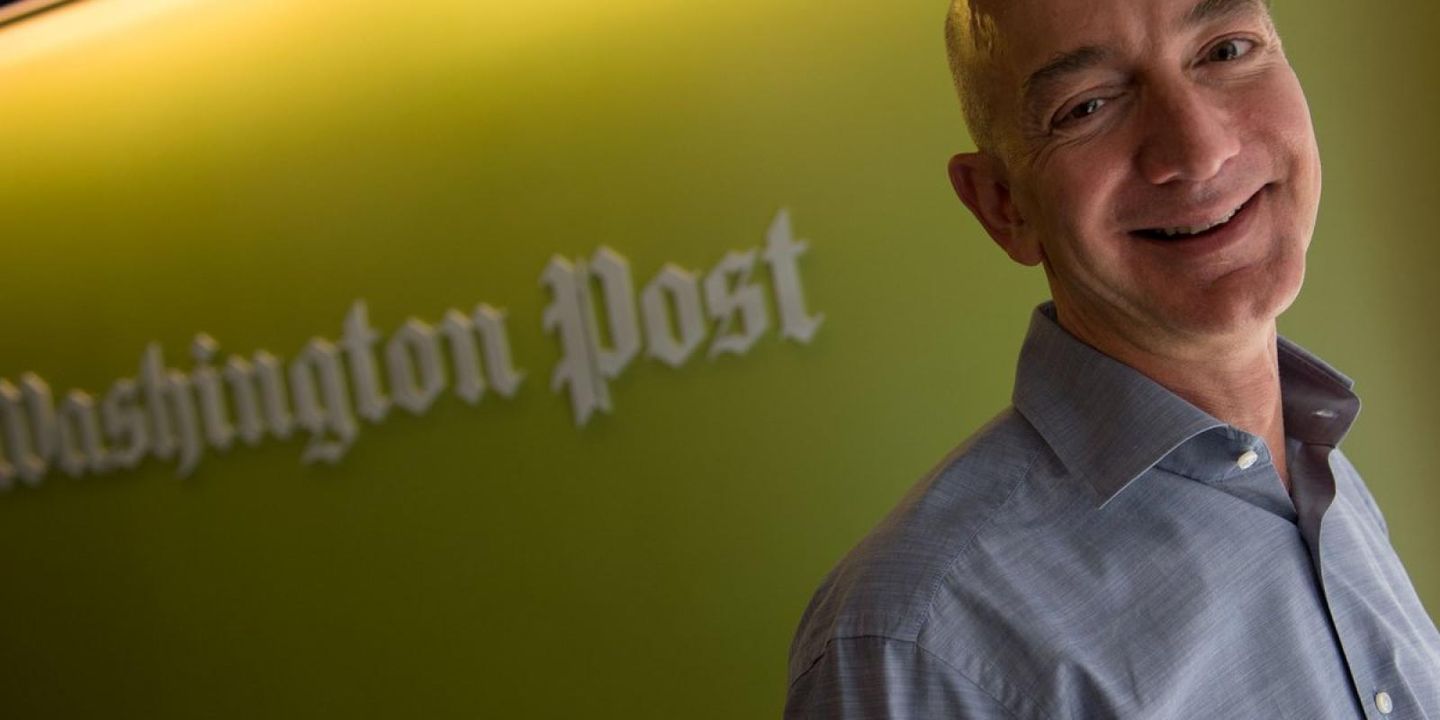 Be Really Glad Bezos Bought the Washington Post