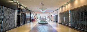 view of a closed mall