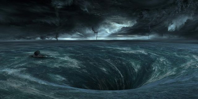 Sliding Into the Whirlpool