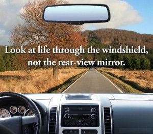 Windshield v Rear View Mirror
